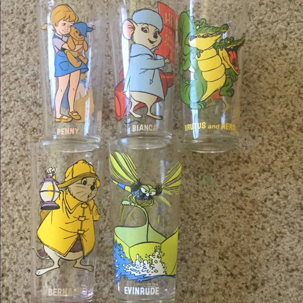 Disney the Rescuers Glasses Collection